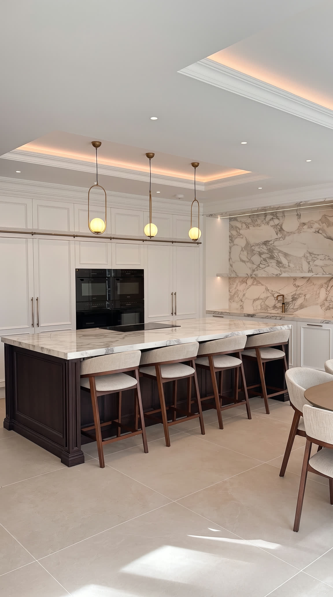 Miller House: the kitchen